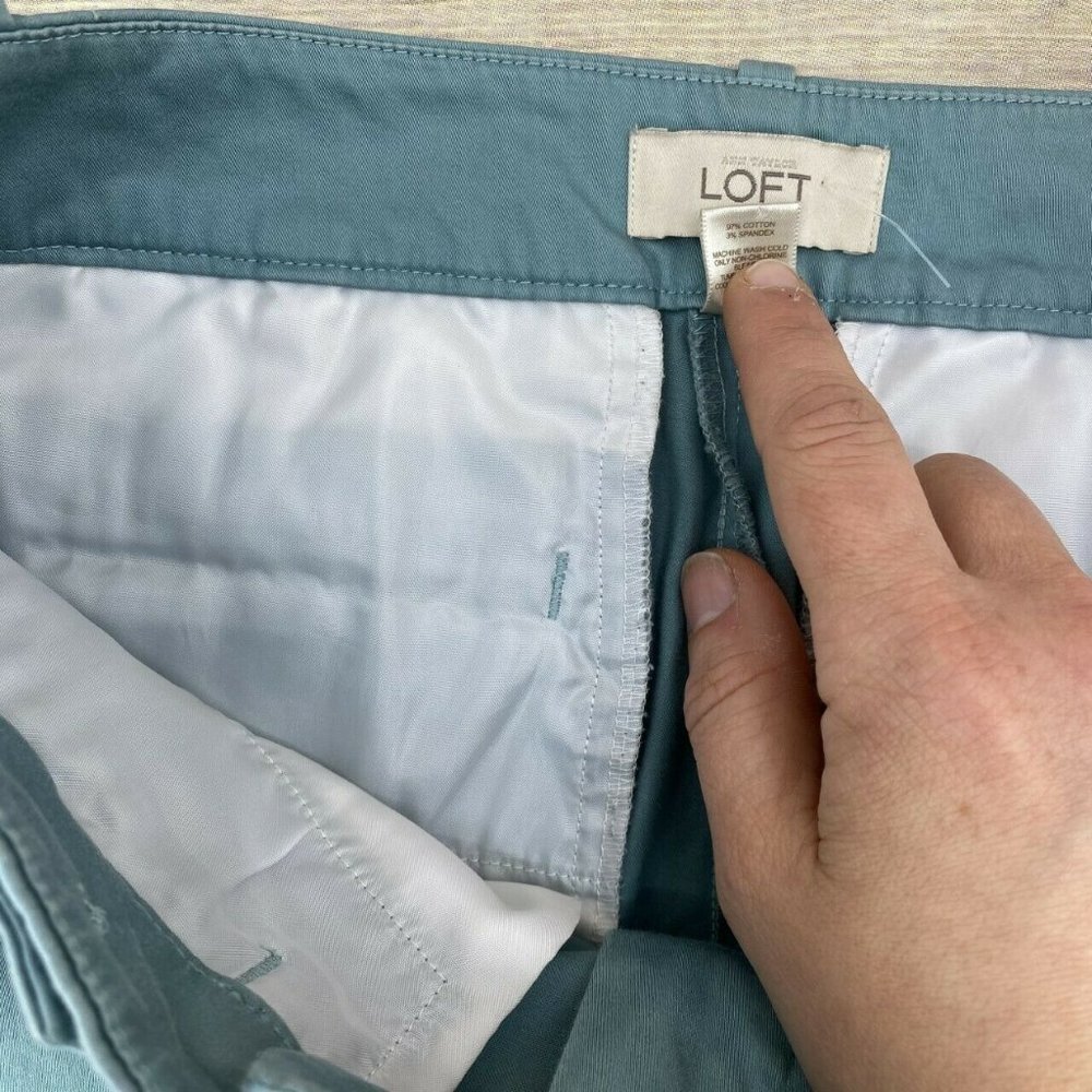 Ann Taylor Loft Original Cropped Capri Pants Sz 4 - Picture 5 of 6